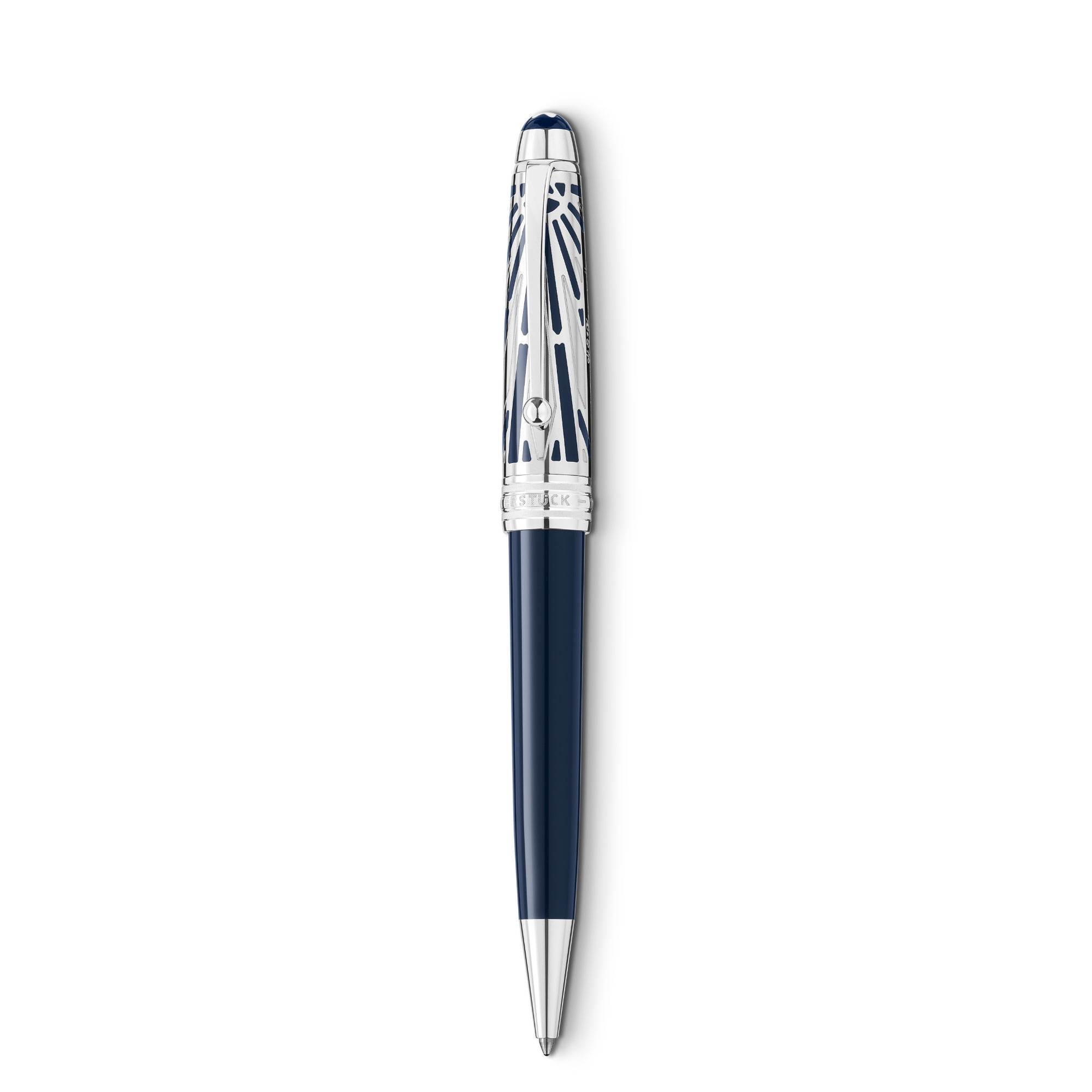Montblanc Meisterstück The Origin Collection Doué Midsize Kugelschreiber (MB131348) aus Platin