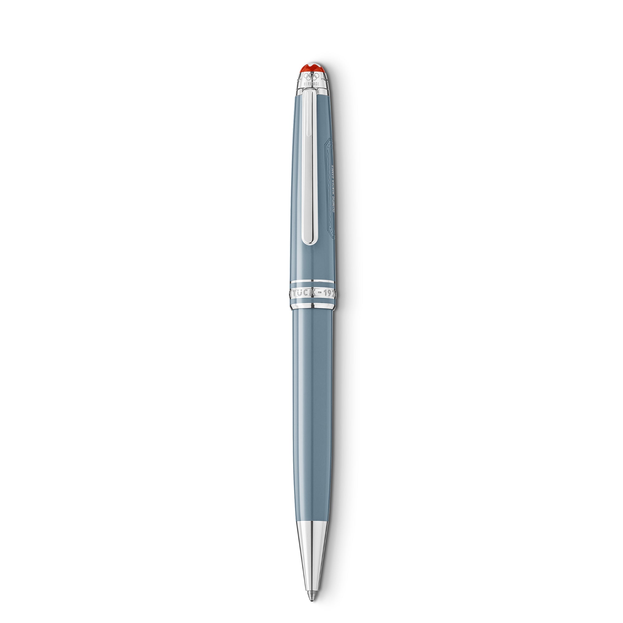 Montblanc Meisterstück x Olympic Heritage Chamonix 1924 Classique Kugelschreiber (MB131365) aus Platin