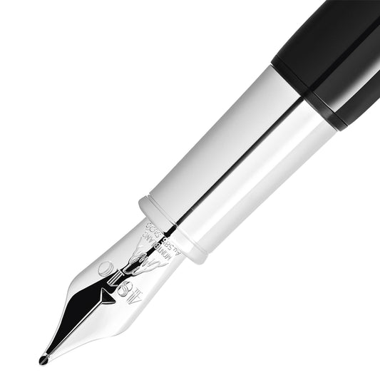 Montblanc Heritage Rouge et Noir „Baby“ Special Edition Black Füllfederhalter F von Montblanc (MB127800)