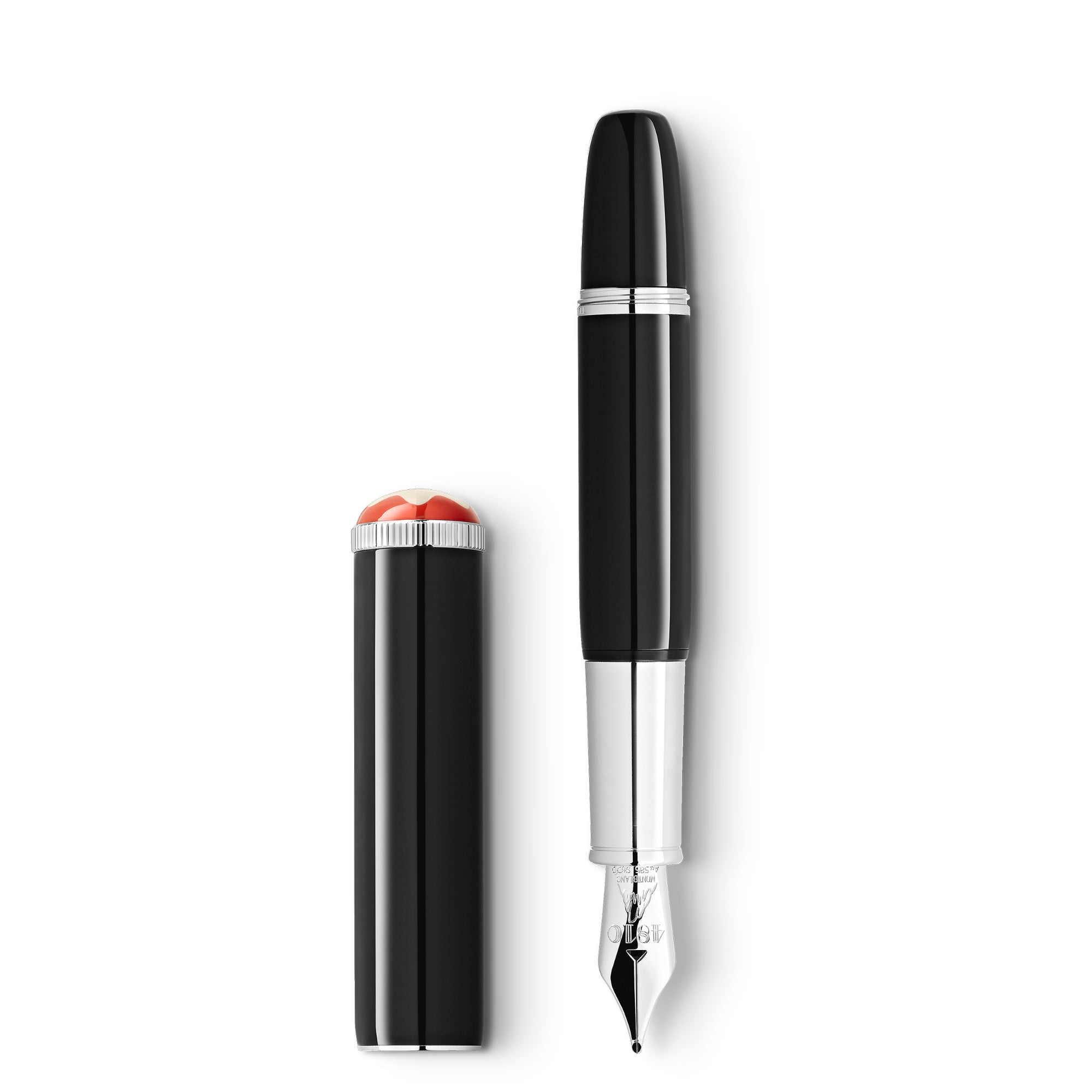 Montblanc Montblanc Heritage Rouge et Noir „Baby“ Special Edition Black Füllfederhalter M (MB127801)