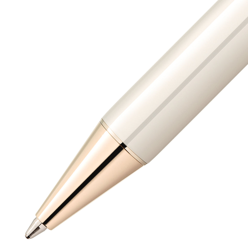 Montblanc Montblanc Heritage Rouge et Noir „Baby“ Special Edition Ivory-Coloured Kugelschreiber (MB128123)
