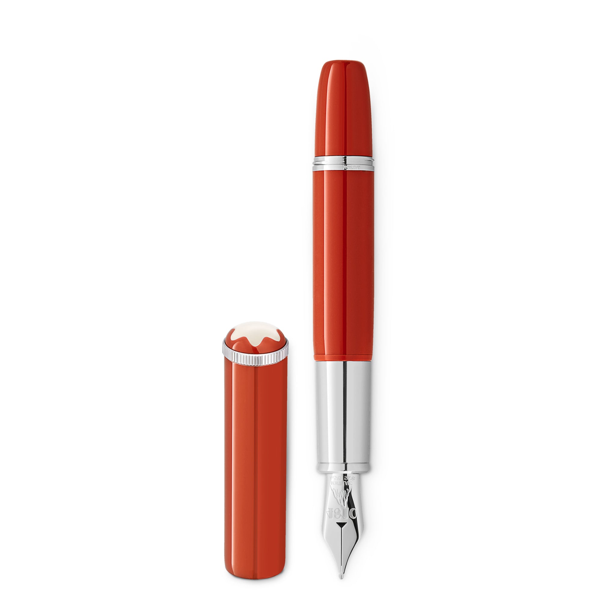 Montblanc Montblanc Heritage Rouge et Noir „Baby“ Special Edition Korallenfarbe Füllfederhalter (MB127856)