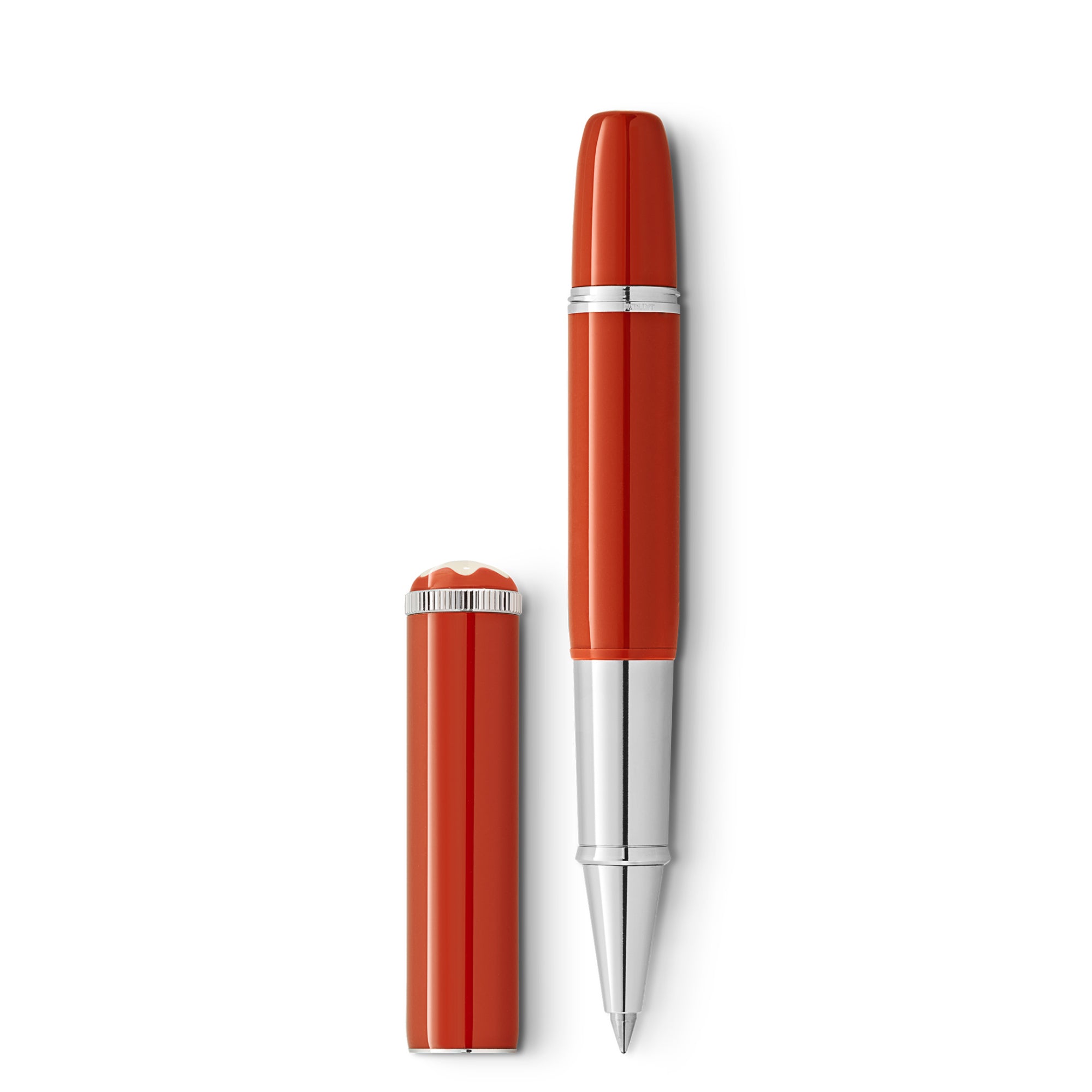 Montblanc Montblanc Heritage Rouge et Noir „Baby“ Special Edition Korallenfarbe Rollerball (MB127857)