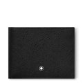 Montblanc Montblanc Sartorial Brieftasche 6 cc mit 2 Sichtfächern (MB130318) aus Leder