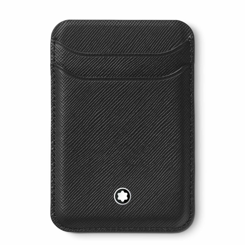 Montblanc Montblanc Sartorial Kartenbrieftasche 2 cc für iPhone mit MagSafe (MB130325) aus Leder