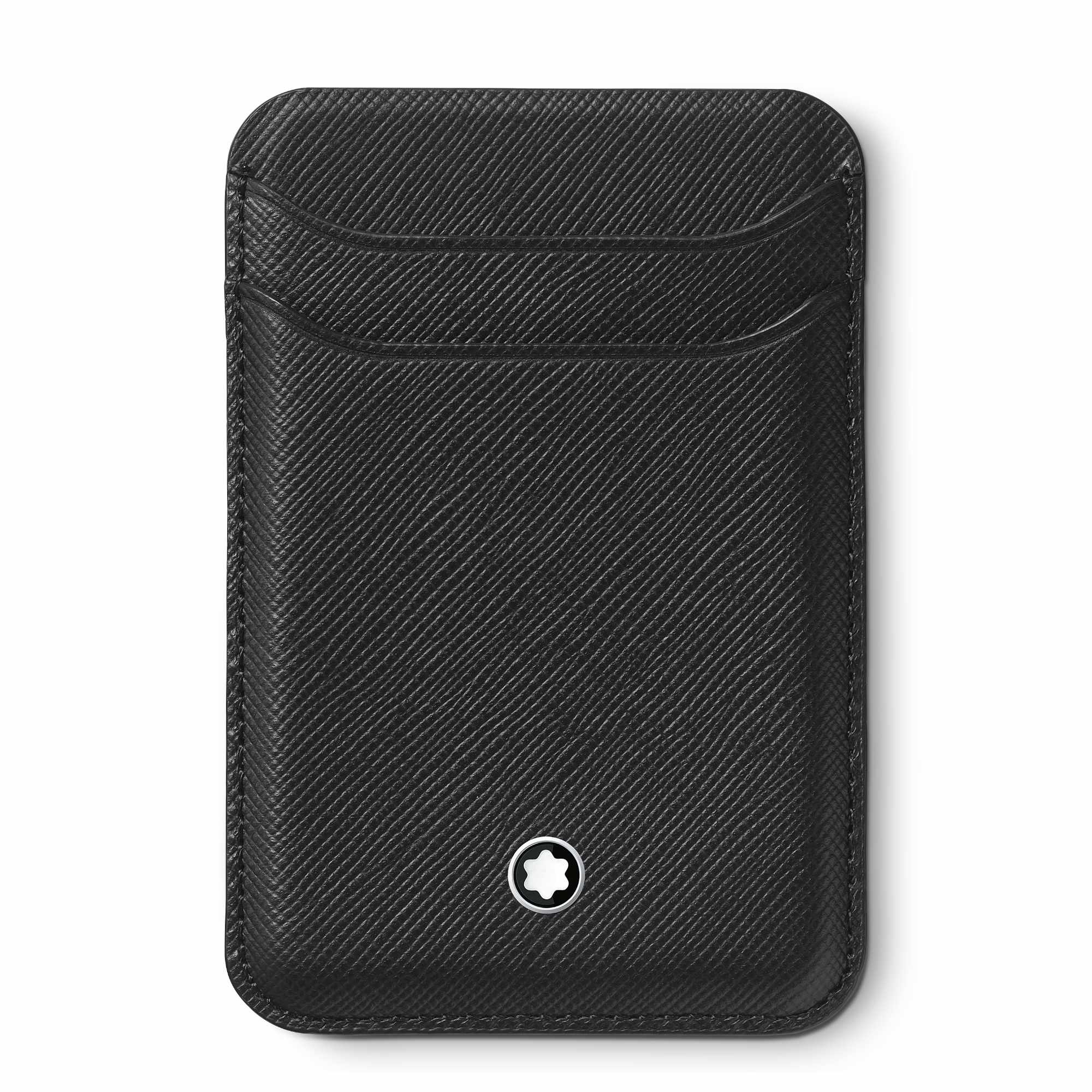 Montblanc Montblanc Sartorial Kartenbrieftasche 2 cc für iPhone mit MagSafe (MB130325) aus Leder