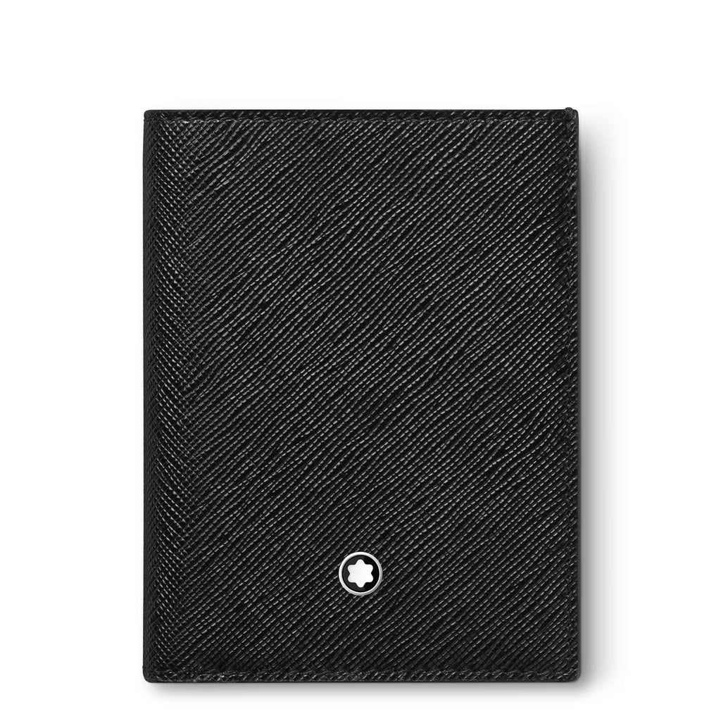 Montblanc Montblanc Sartorial Mini-Brieftasche 4 cc (MB130321) aus Leder