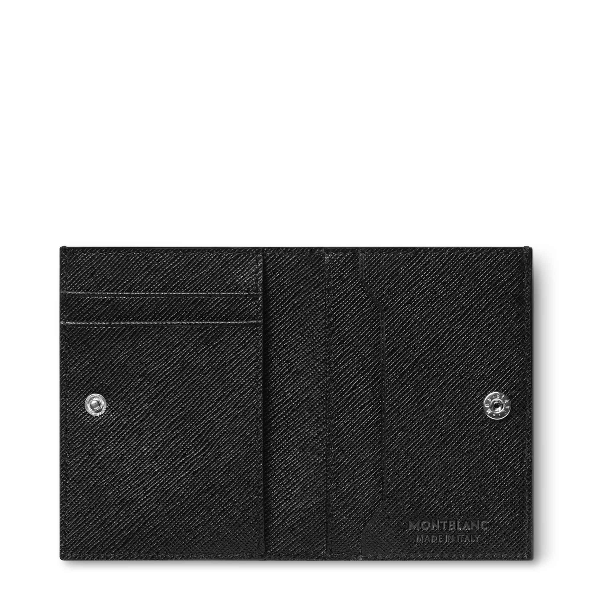 Montblanc Montblanc Sartorial Mini-Brieftasche 4 cc (MB130321) aus Leder