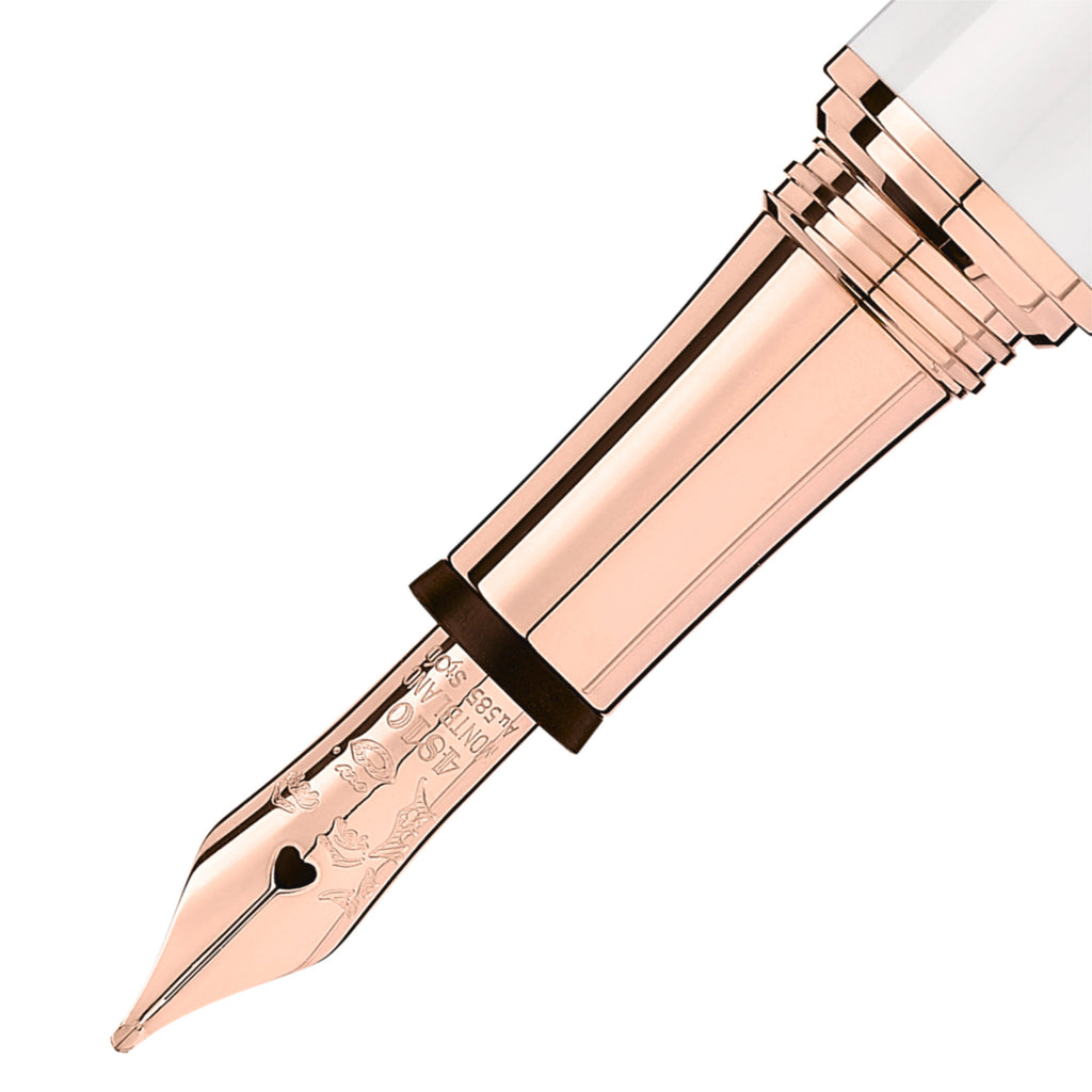 Montblanc Muses Marilyn Monroe Special Edition 'Pearl' Füllfederhalter (MB132120)