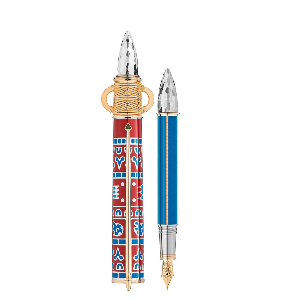 Montblanc Patron of Art Homage to Moctezuma I Limited Edition 888 Füllfederhalter (MB125468)