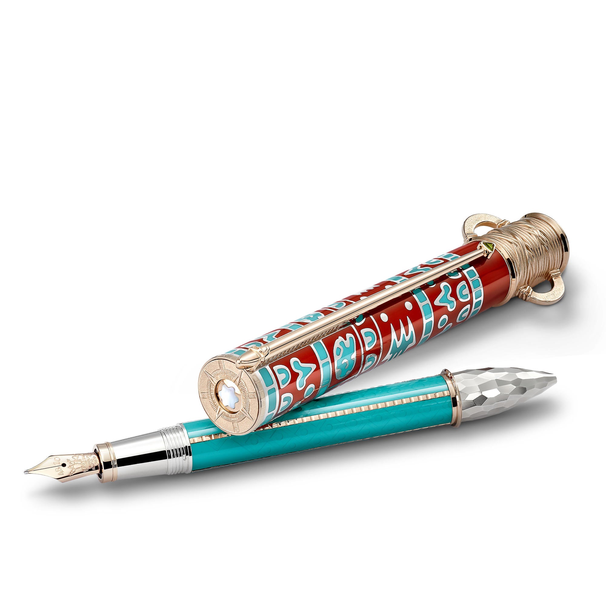 Montblanc Patron of Art Homage to Moctezuma I Limited Edition 888 Füllfederhalter (MB125468)