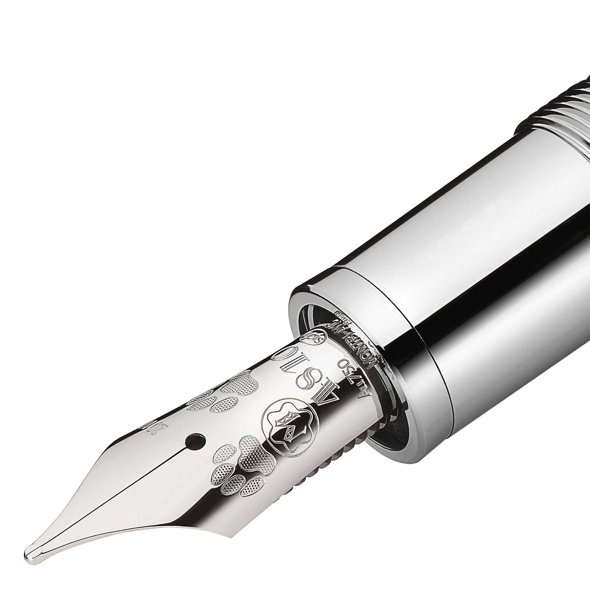 Montblanc Peggy Guggenheim Limited Edition 4810 Füllfederhalter (MB113926) aus Platin