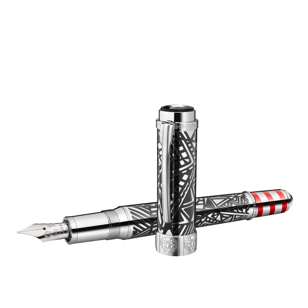 Montblanc Peggy Guggenheim Limited Edition 4810 Füllfederhalter (MB113926) aus Platin