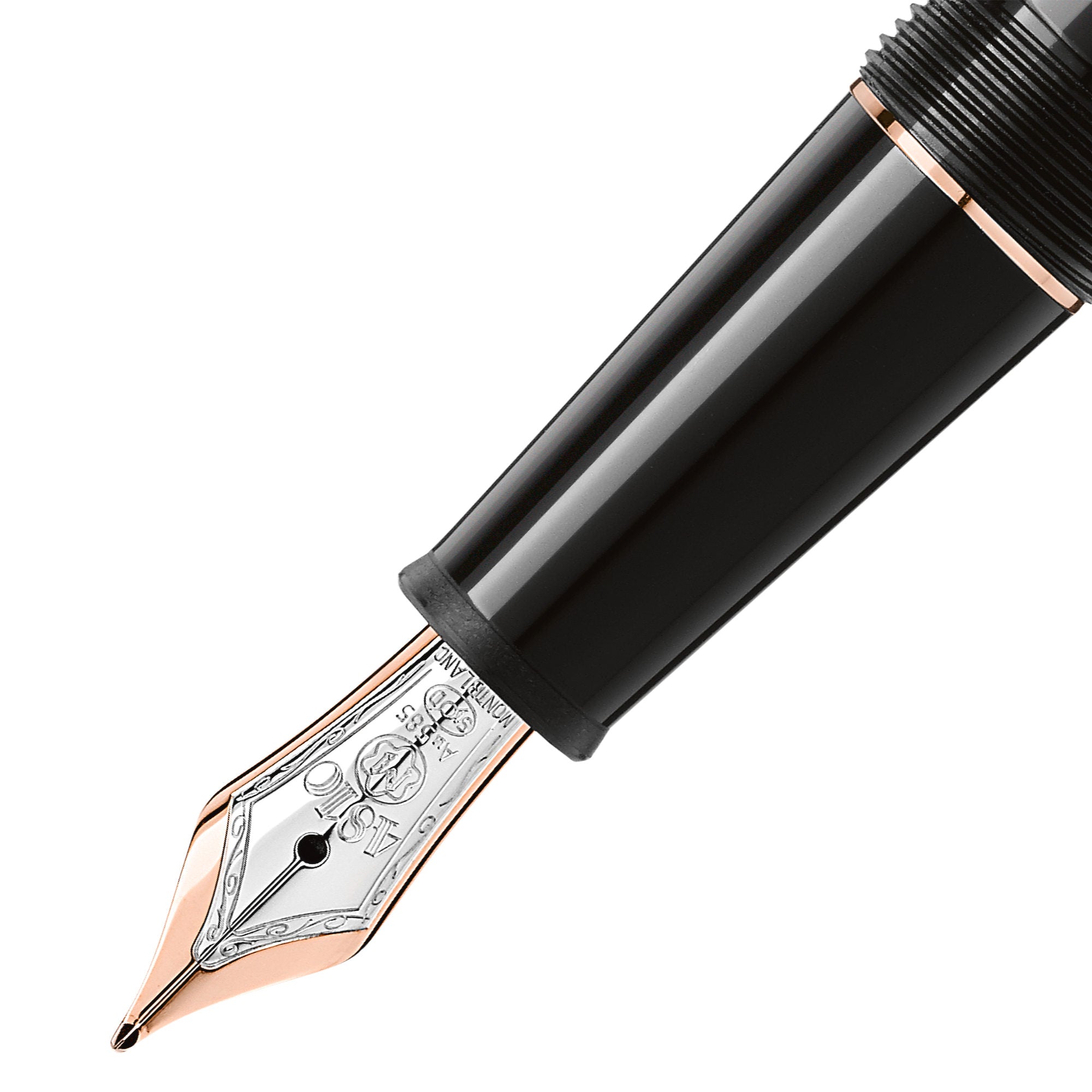 Montblanc Rosévergoldeter Meisterstück Classique Füllfederhalter (MB132483)