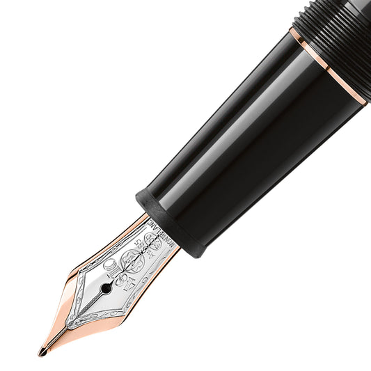 Montblanc Rosévergoldeter Meisterstück Classique Füllfederhalter (MB132483)