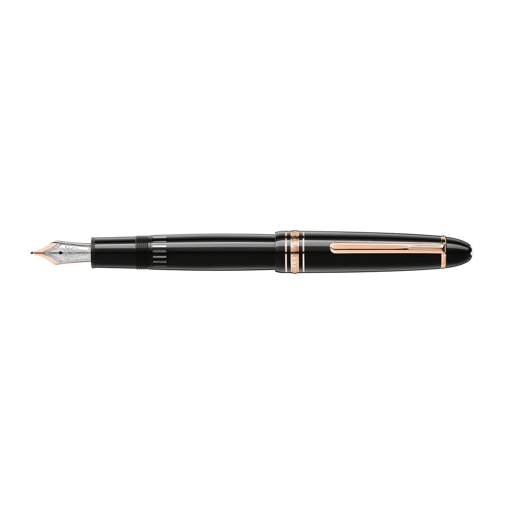 Montblanc Rosévergoldeter Meisterstück LeGrand Füllfederhalter (MB132479) aus Rotgold