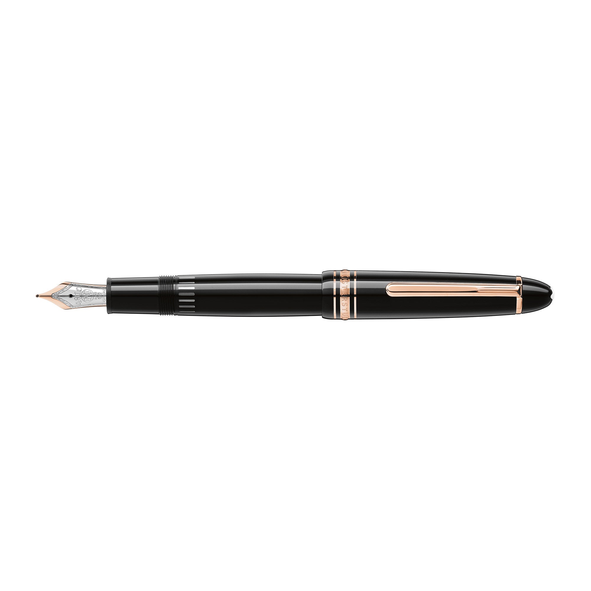 Montblanc Rosévergoldeter Meisterstück LeGrand Füllfederhalter (MB132479) aus Rotgold