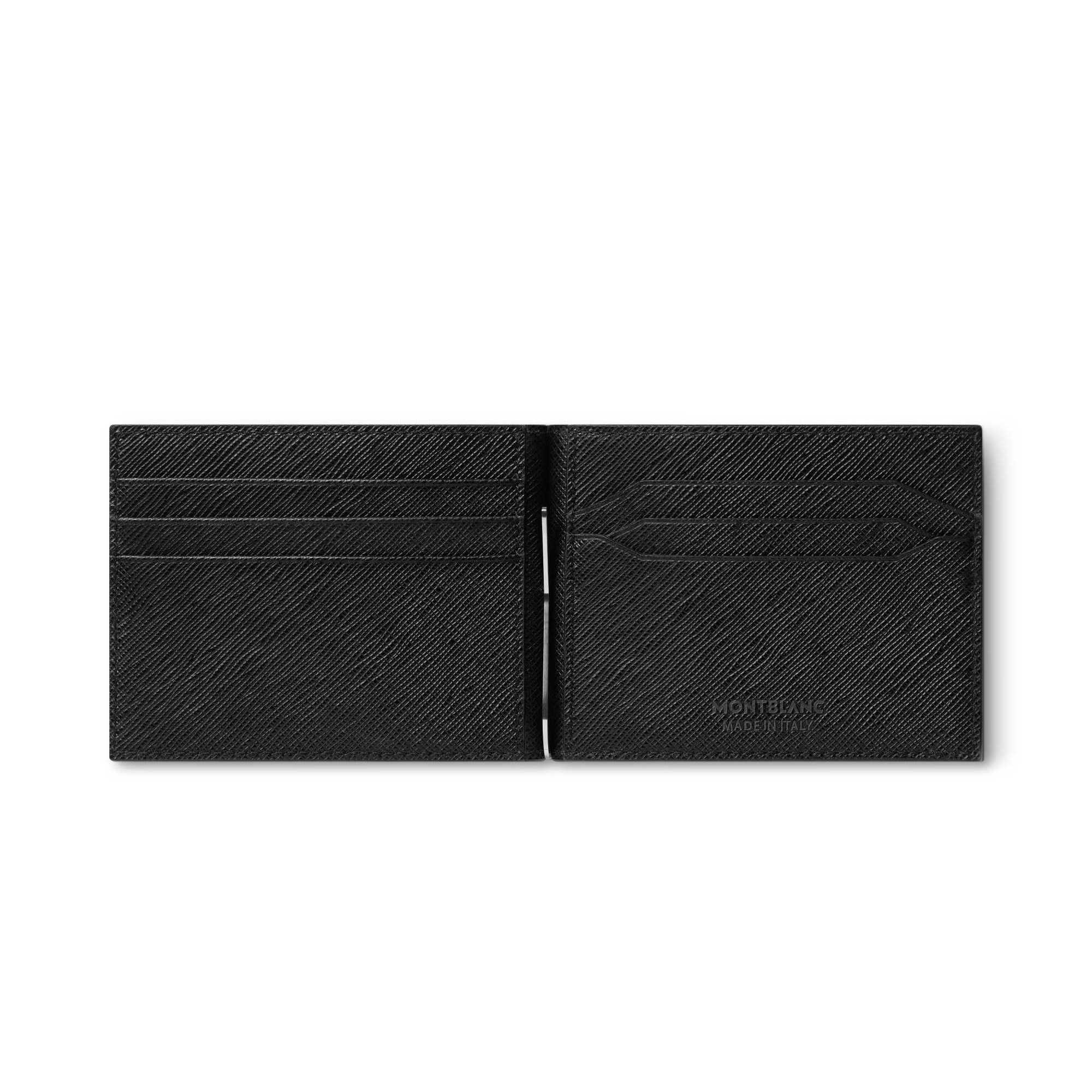 Montblanc Sartorial Brieftasche 6 cc mit Geldclip (MB130316) aus Leder