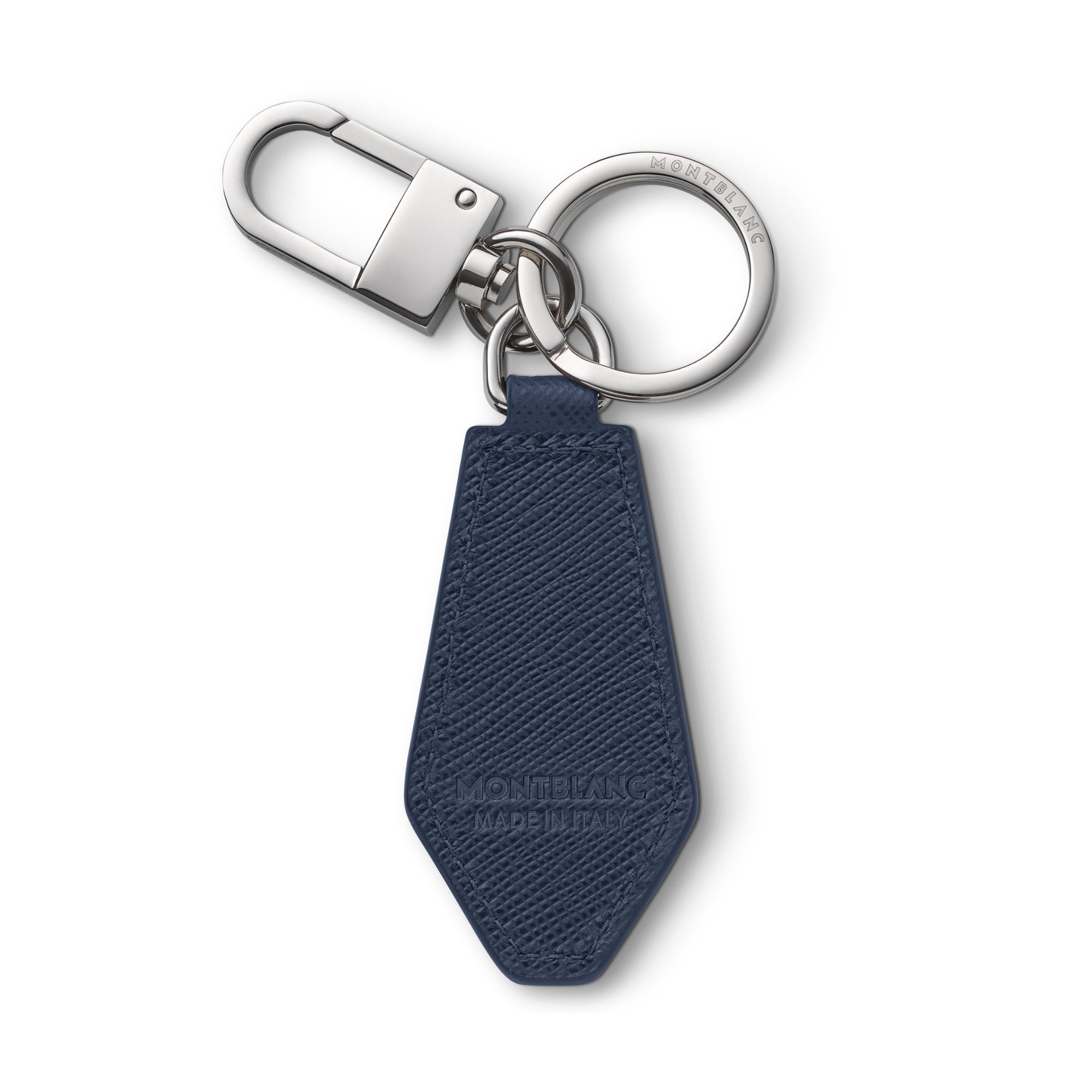 Montblanc Sartorial diamantförmiger Schlüsselanhänger (MB131739) aus Leder