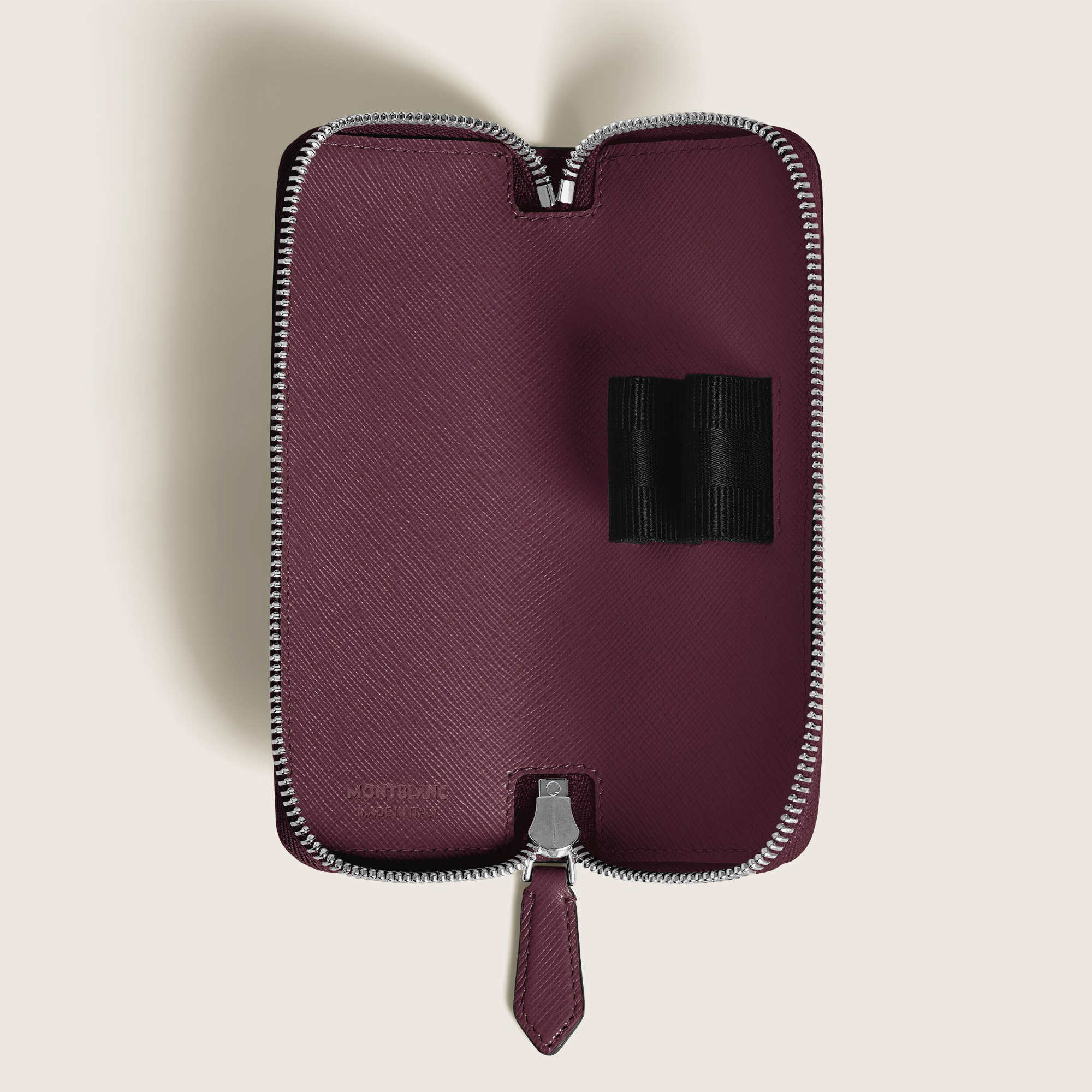 Montblanc Sartorial Etui für 2 Schreibgerät mit Reißverschluss (MB199383) aus Leder