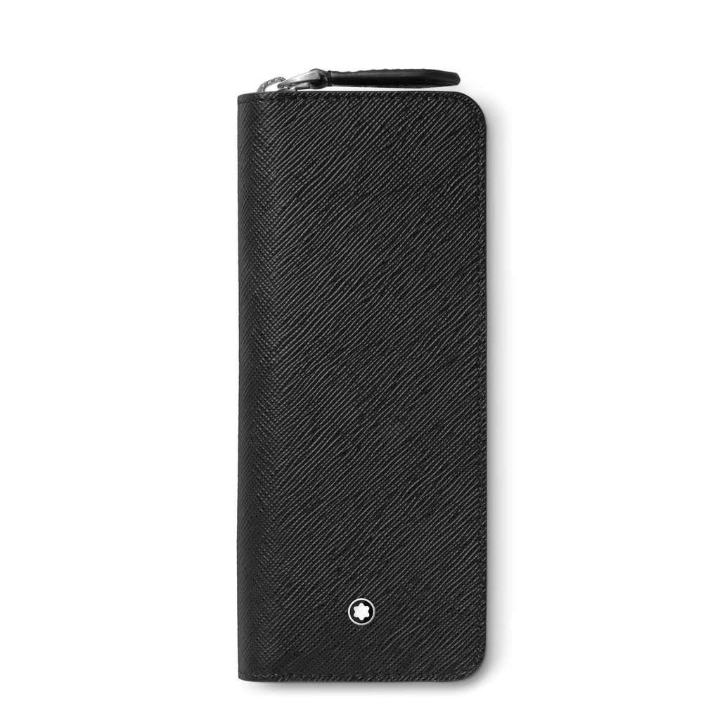 Montblanc Sartorial Etui für 2 Schreibgeräte mit Reißverschluss (MB198363) aus Leder