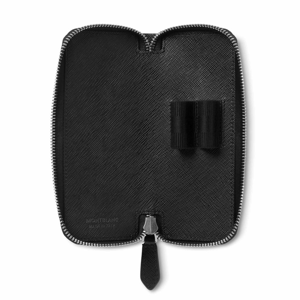 Montblanc Sartorial Etui für 2 Schreibgeräte mit Reißverschluss (MB198363) aus Leder