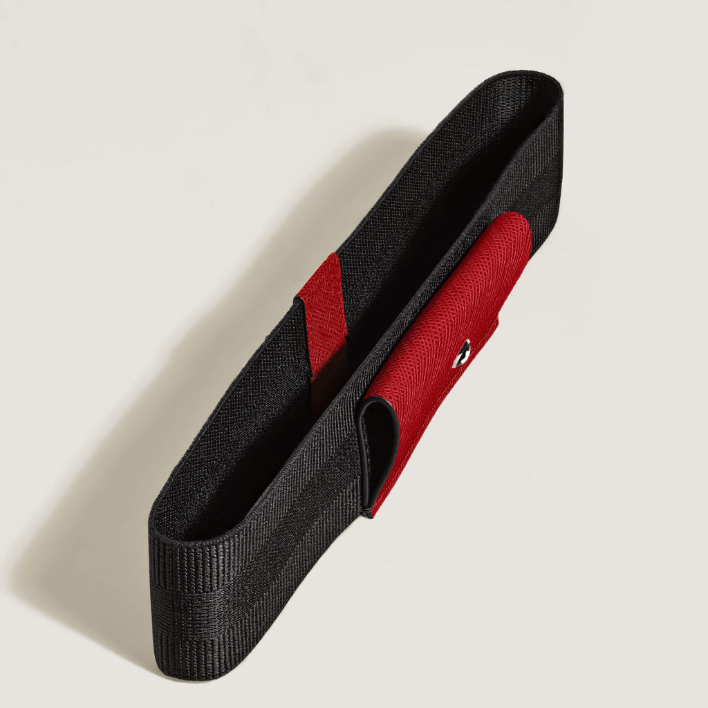 Montblanc Schreibgerätehalter für 1 Schreibgerät mit elastischem Band aus Sartorial Leder (MB220379)