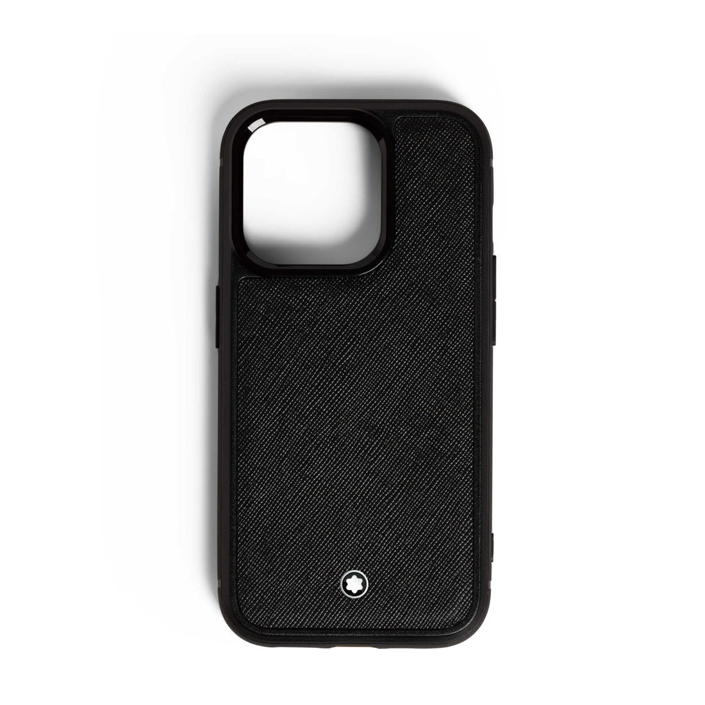 Montblanc Schutzhülle für iPhone 16 Pro aus Sartorial Leder (MB198877)