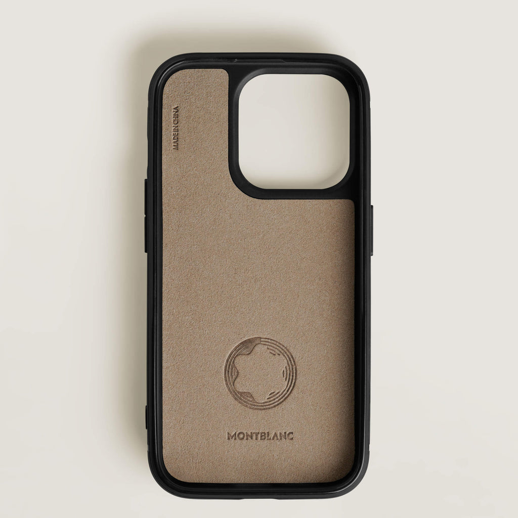 Montblanc Schutzhülle für iPhone 16 Pro aus Sartorial Leder (MB198877)