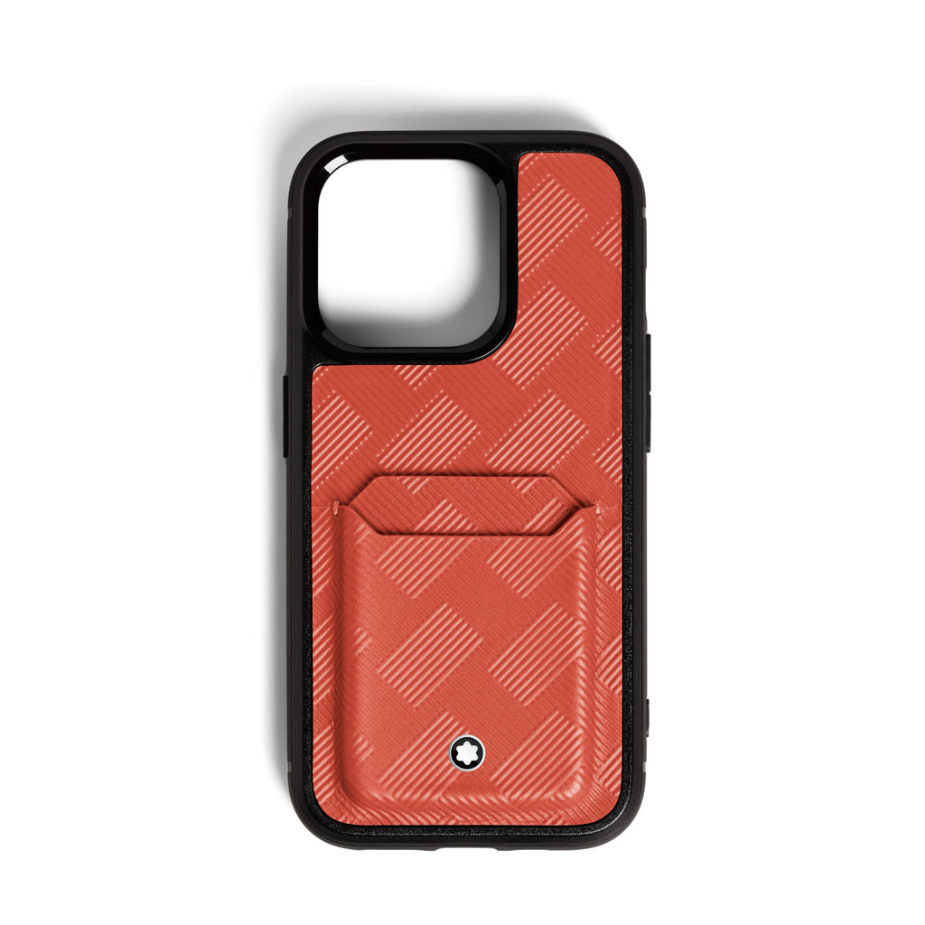 Montblanc Schutzhülle für iPhone 16 Pro mit 2 cc aus Extreme Leder (MB199614)