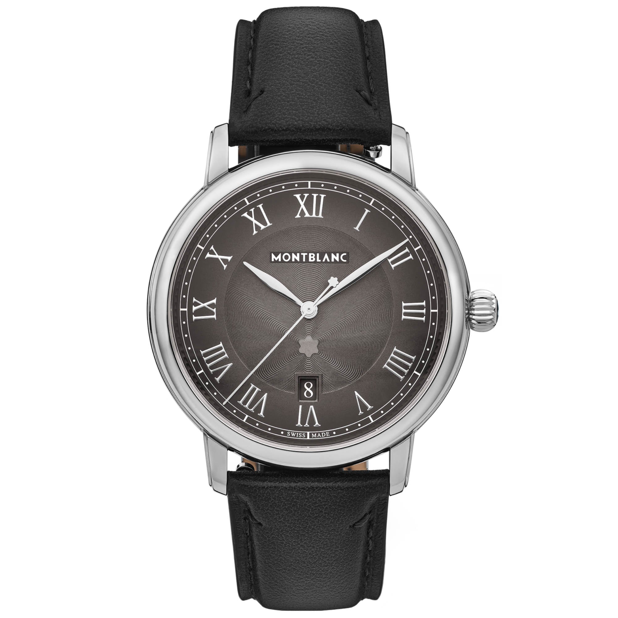 Montblanc Star Legacy Automatic Date 42 mm (MB134359) aus Leder, Edelstahl