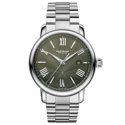 Star Legacy Automatic Date 43mm Limited Edition - 800 Exemplare, Edelstahl • Rubin von Montblanc (MB132949)