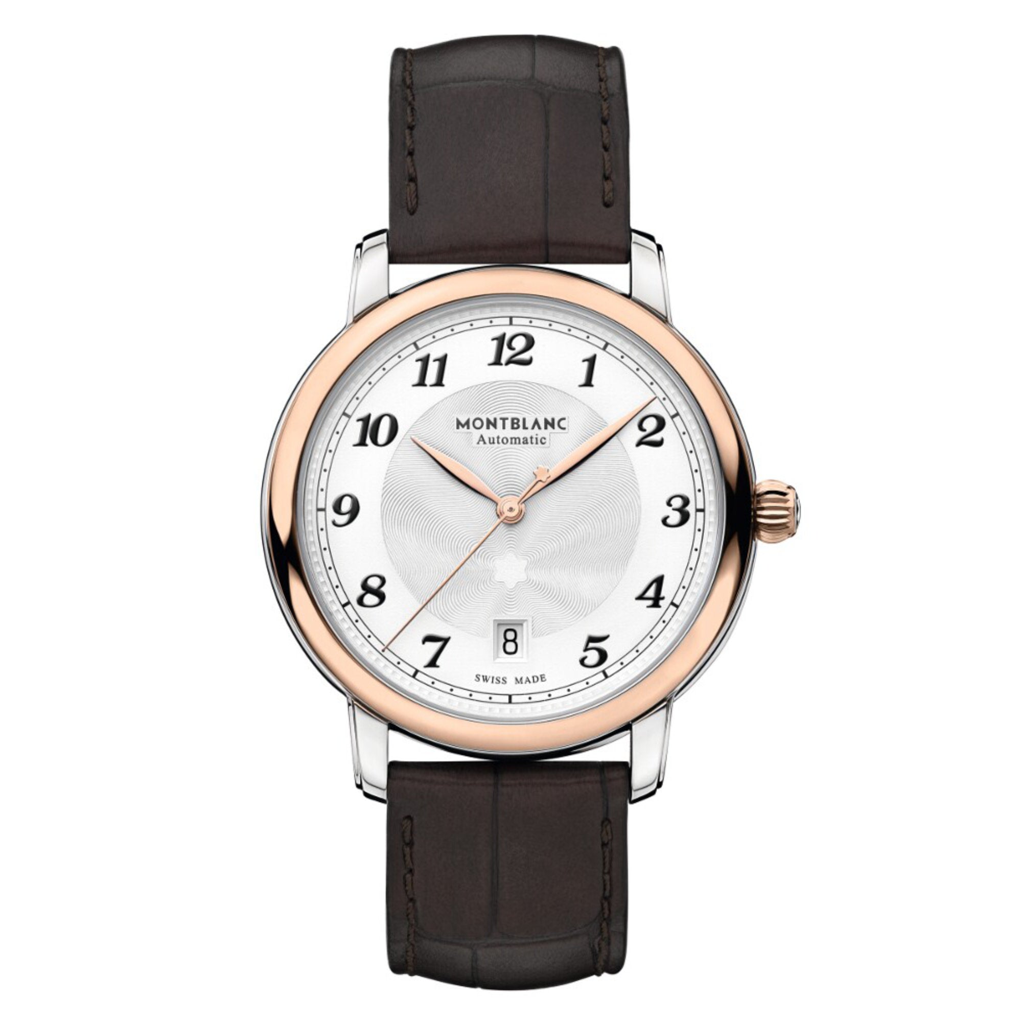 Montblanc Star Legacy Automatic Date (MB117577) aus Bicolor-Gold mit Perlmutt