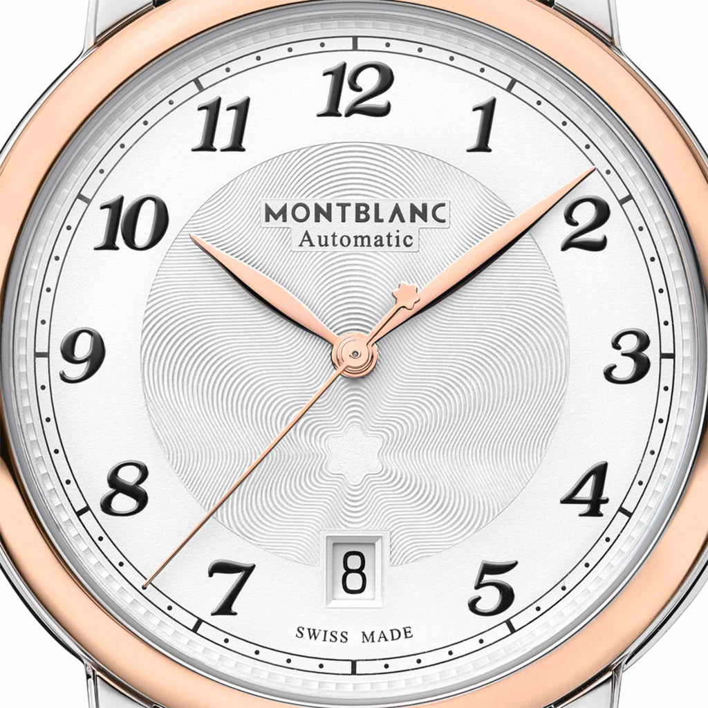 Montblanc Star Legacy Automatic Date (MB117577) aus Bicolor-Gold mit Perlmutt
