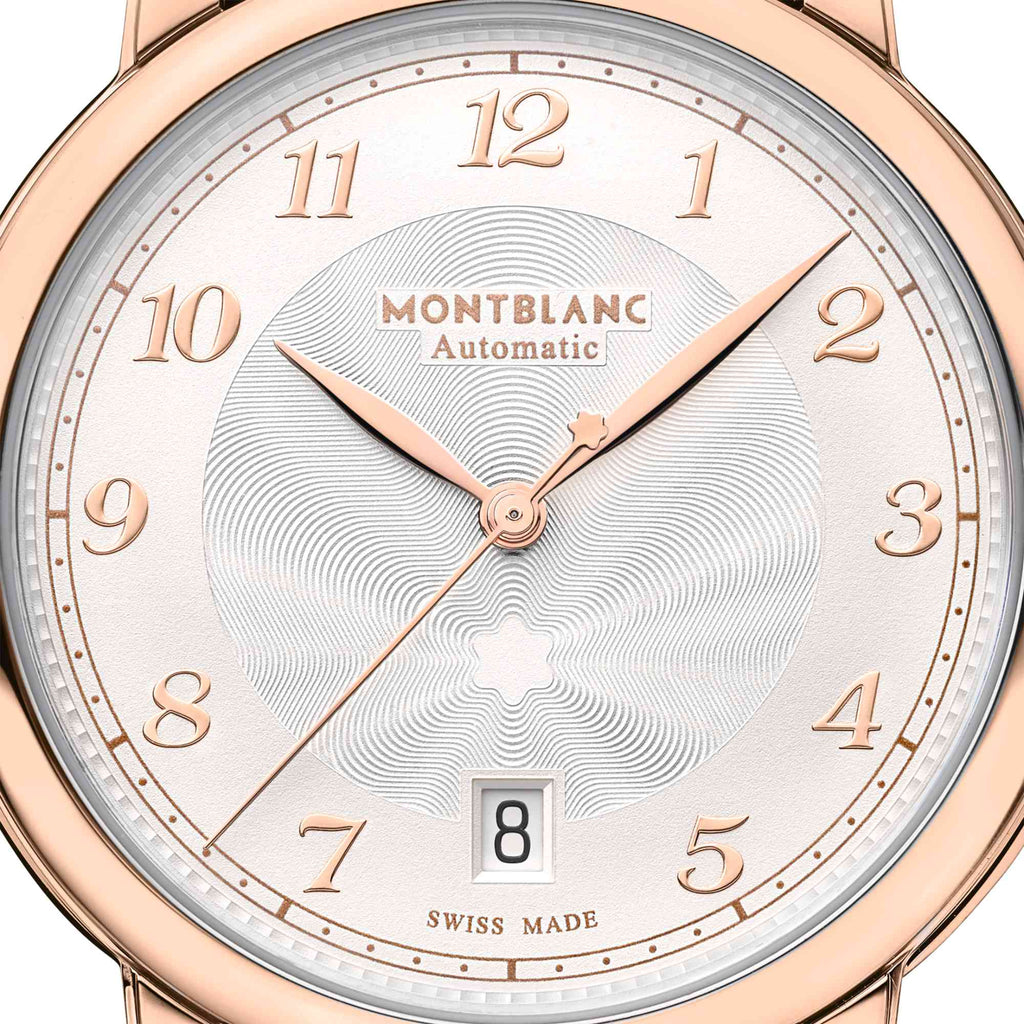 Montblanc Star Legacy Automatic Date (MB117579) aus Bicolor-Gold mit Perlmutt