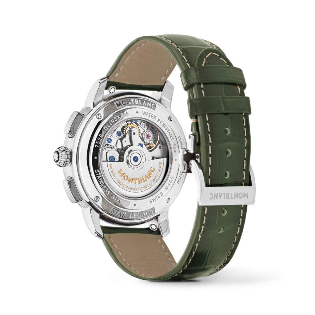 Montblanc Star Legacy Chronograph Day & Date Limited Edition - 800 Exemplare (MB132950) aus Edelstahl