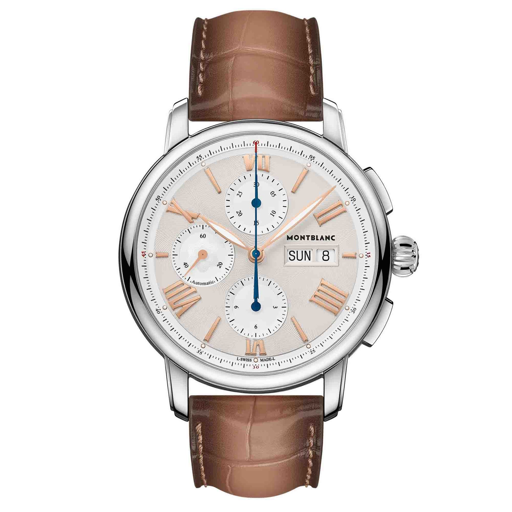 Star Legacy Chronograph Day & Date, Edelstahl von Montblanc (MB128900)