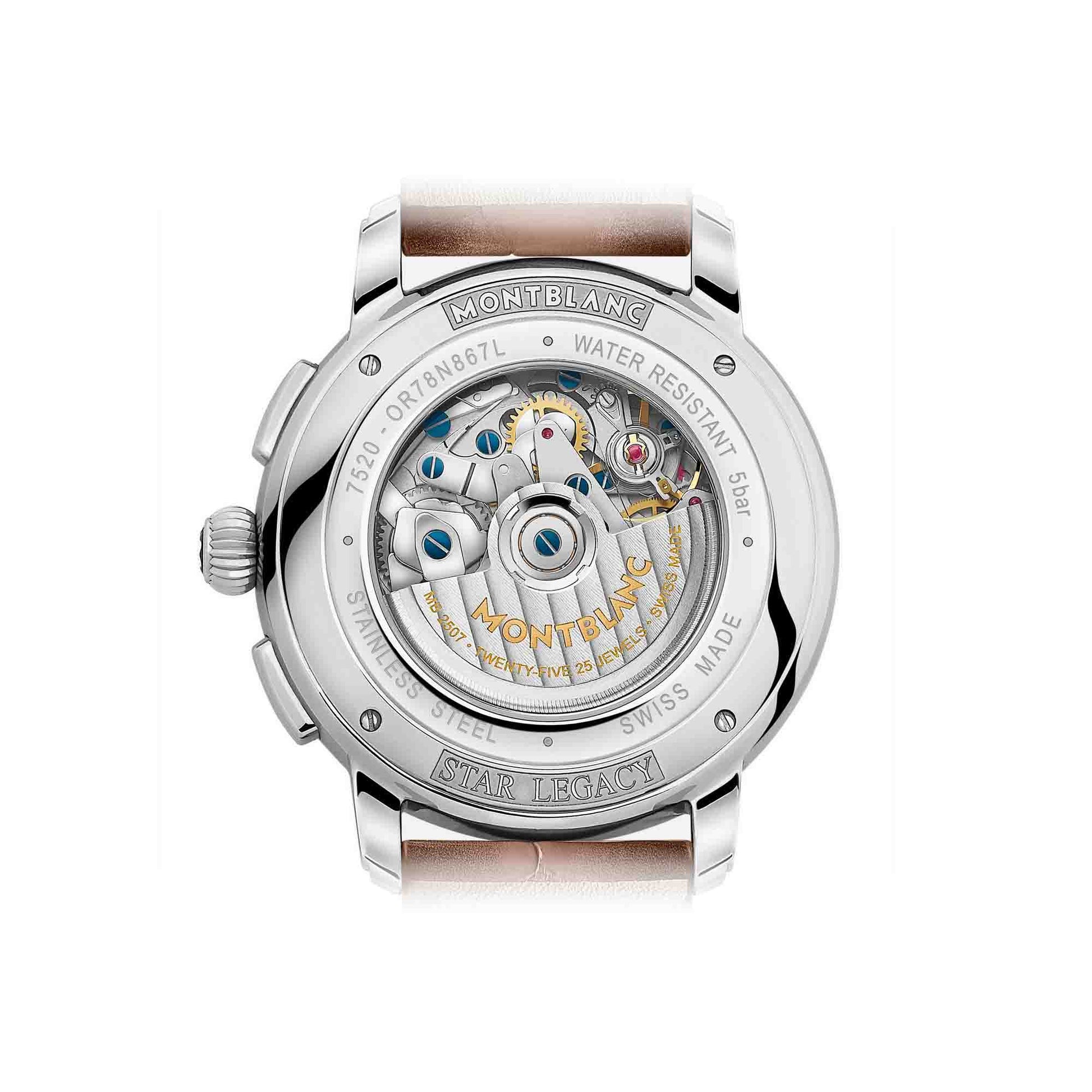 Star Legacy Chronograph Day & Date, Edelstahl von Montblanc (MB128900)