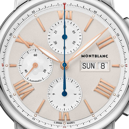 Star Legacy Chronograph Day & Date, Edelstahl von Montblanc (MB128900)