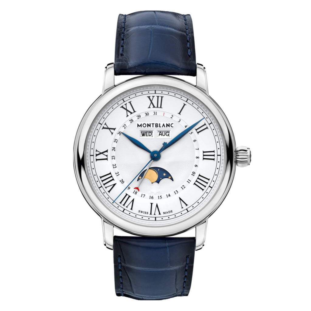 Montblanc Star Legacy Full Calendar 42 mm (MB128676) aus Edelstahl
