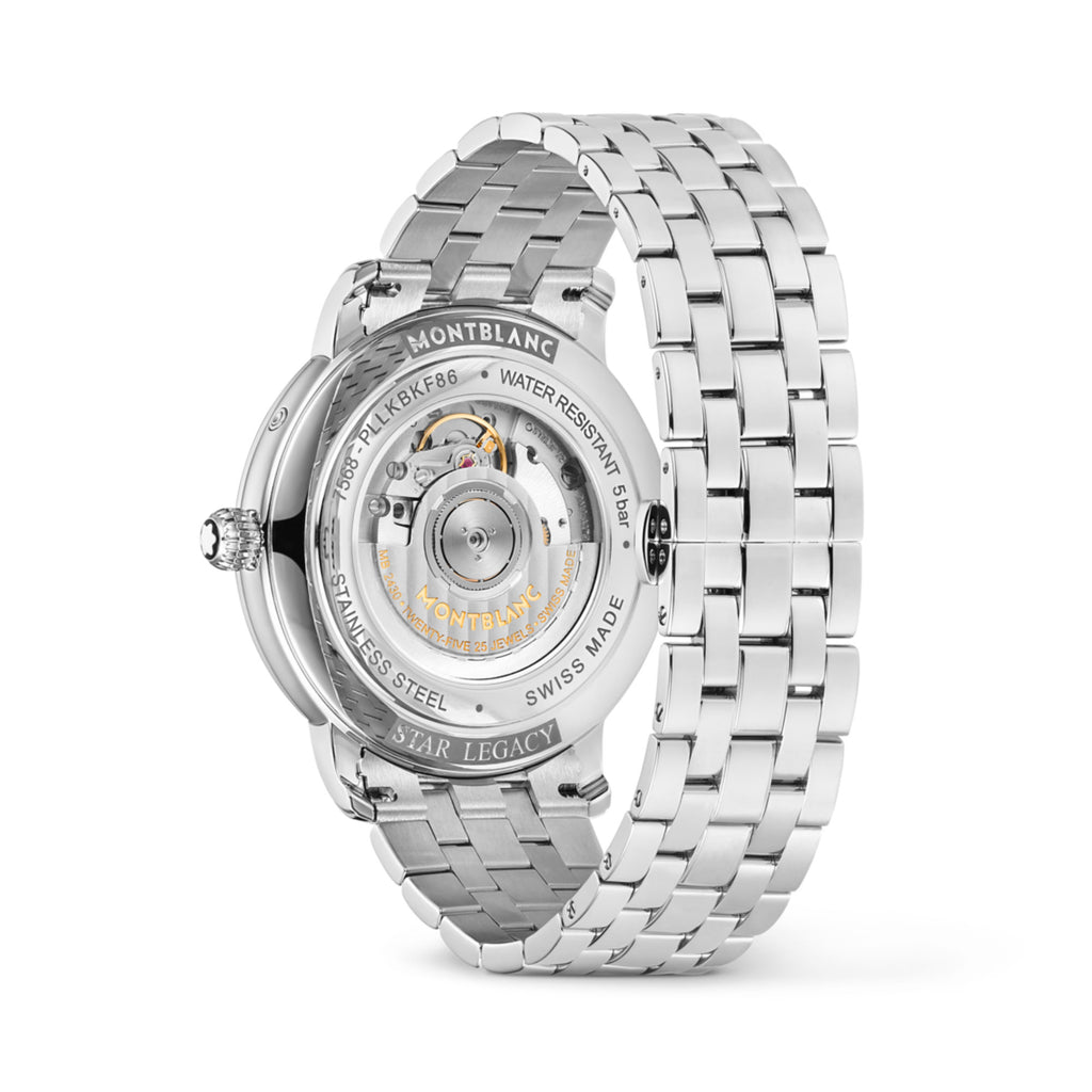 Montblanc Star Legacy Full Calendar 42 mm (MB128677) aus Edelstahl