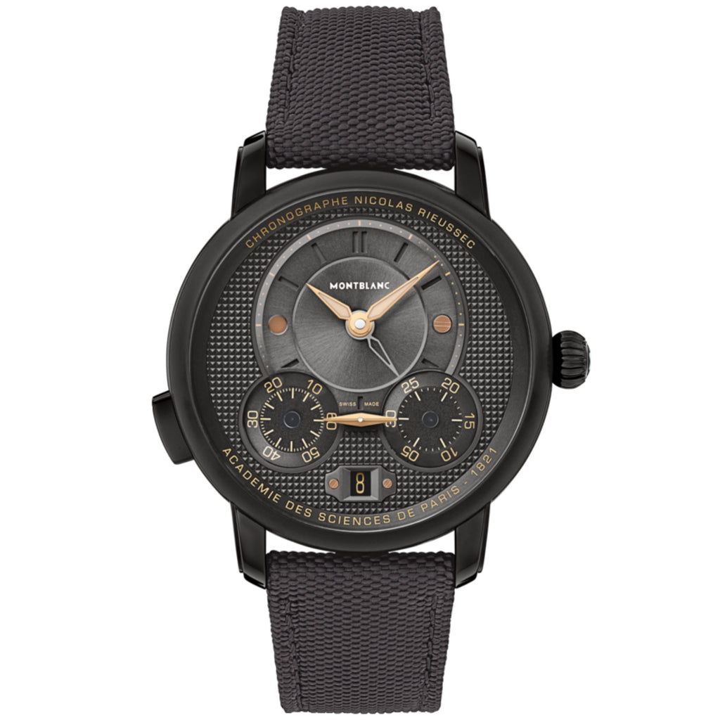 Montblanc Star Legacy Nicolas Rieussec Chronograph 43 mm Limited Edition - 500 Exemplare (MB130985) aus Edelstahl