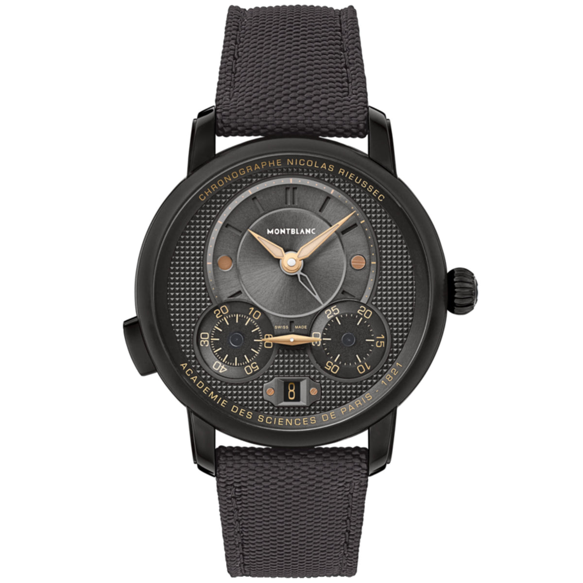 Montblanc Star Legacy Nicolas Rieussec Chronograph 43 mm Limited Edition - 500 Exemplare (MB130985) aus Edelstahl