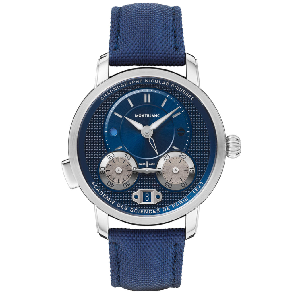Montblanc Star Legacy Nicolas Rieussec Chronograph 43 mm (MB130986) aus Edelstahl