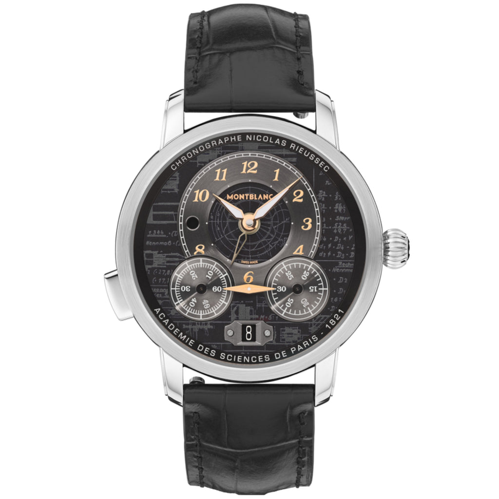 Montblanc Star Legacy Nicolas Rieussec Chronograph 43 mm Meisterstück 100 Years Limited Edition - 500 Exemplare (MB133232) aus Edelstahl