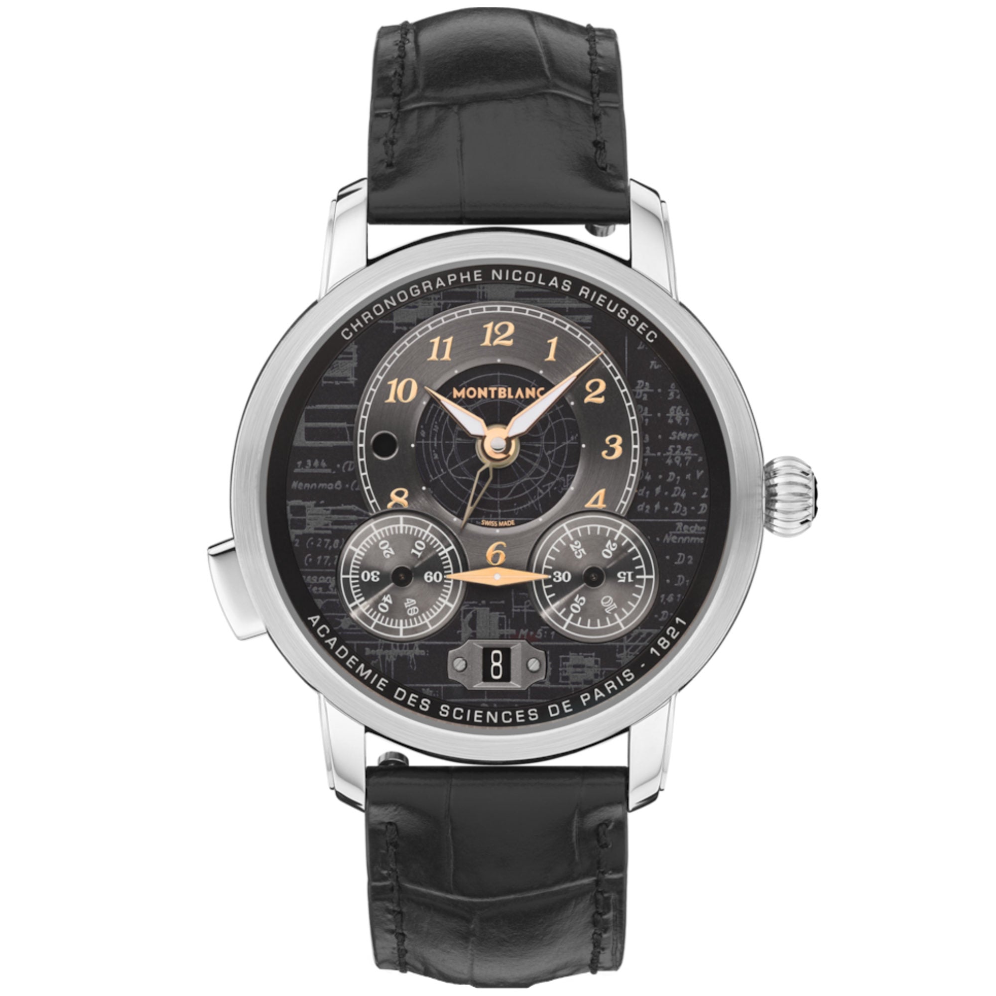 Montblanc Star Legacy Nicolas Rieussec Chronograph 43 mm Meisterstück 100 Years Limited Edition - 500 Exemplare (MB133232) aus Edelstahl