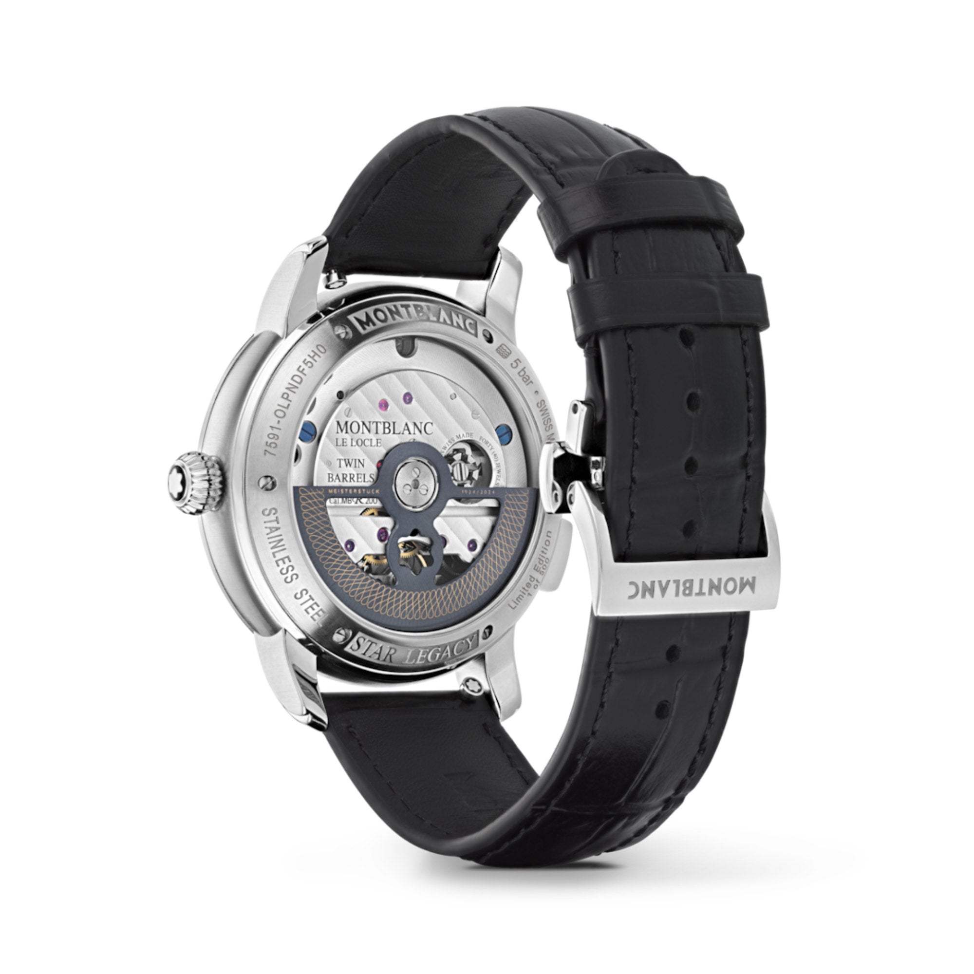 Montblanc Star Legacy Nicolas Rieussec Chronograph 43 mm Meisterstück 100 Years Limited Edition - 500 Exemplare (MB133232) aus Edelstahl
