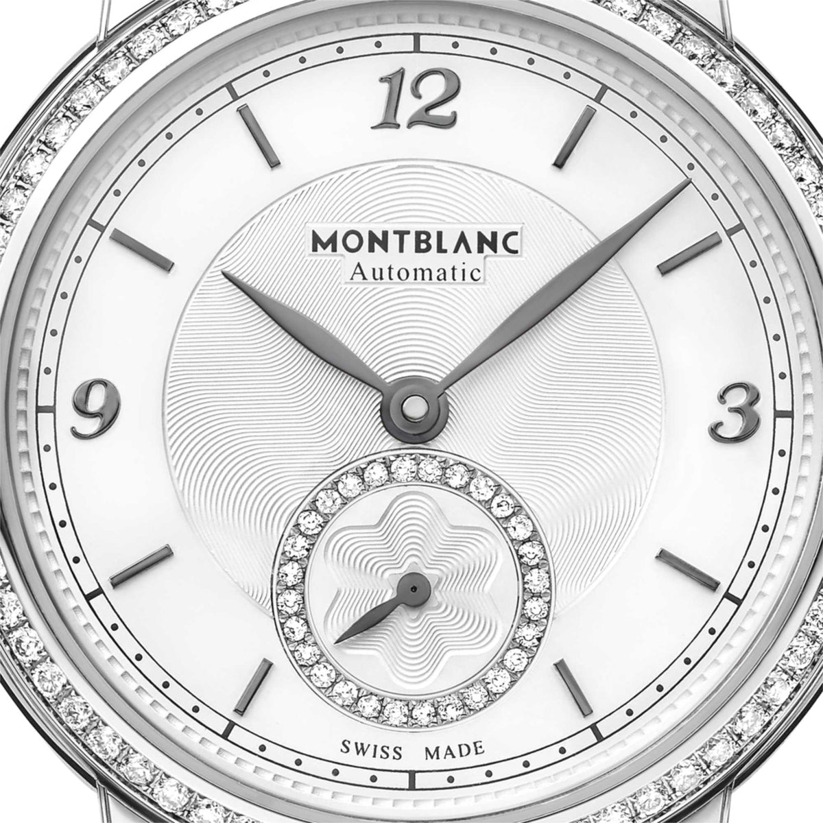 Montblanc Star Legacy Small Second - 32 mm (MB118534) aus Edelstahl mit Perlmutt