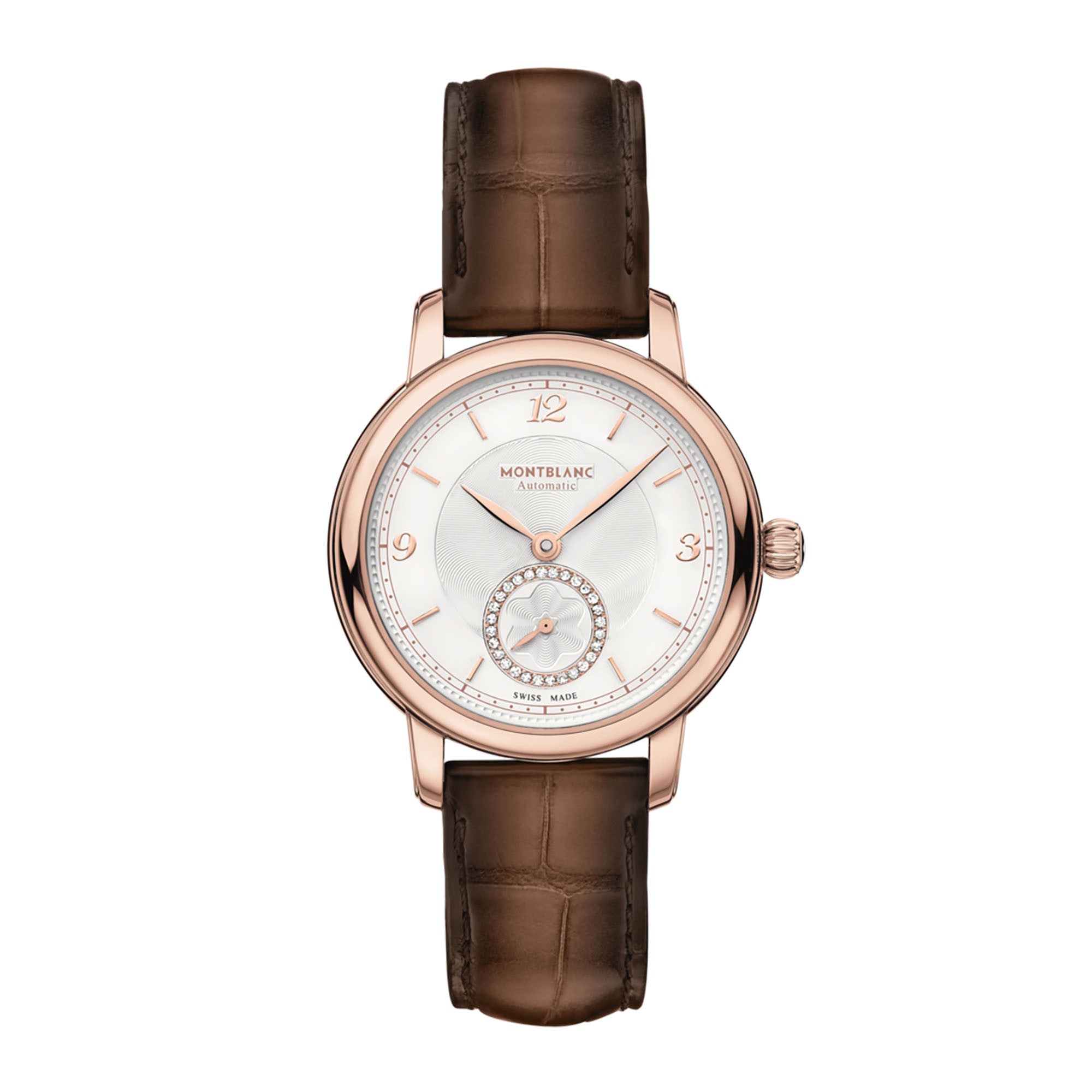Montblanc Star Legacy Small Second (MB118532) aus Bicolor-Gold mit Diamant und Perlmutt