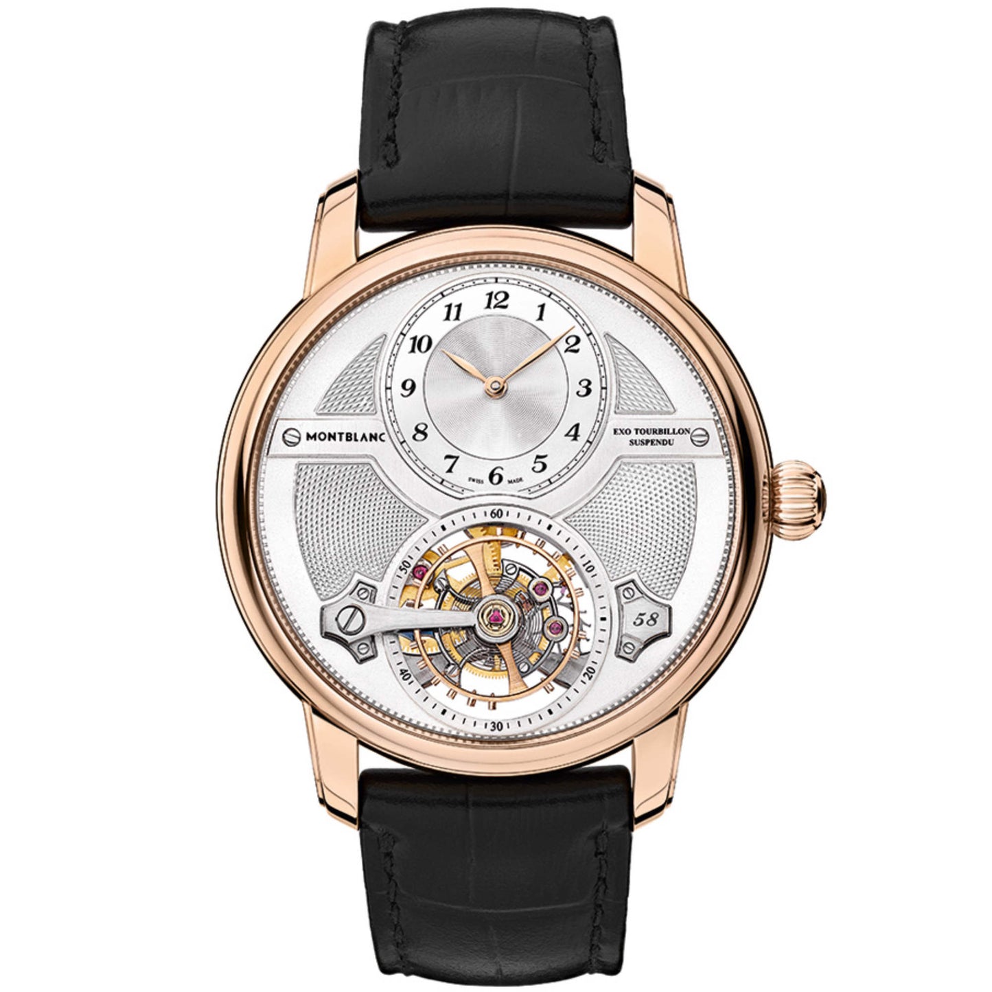 Star Legacy Suspended Exo Tourbillon Limited Edition 58, Rotgold • Perlmutt • Rubin von Montblanc (MB116829)